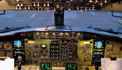 полёт на тренажёре Boeing-737